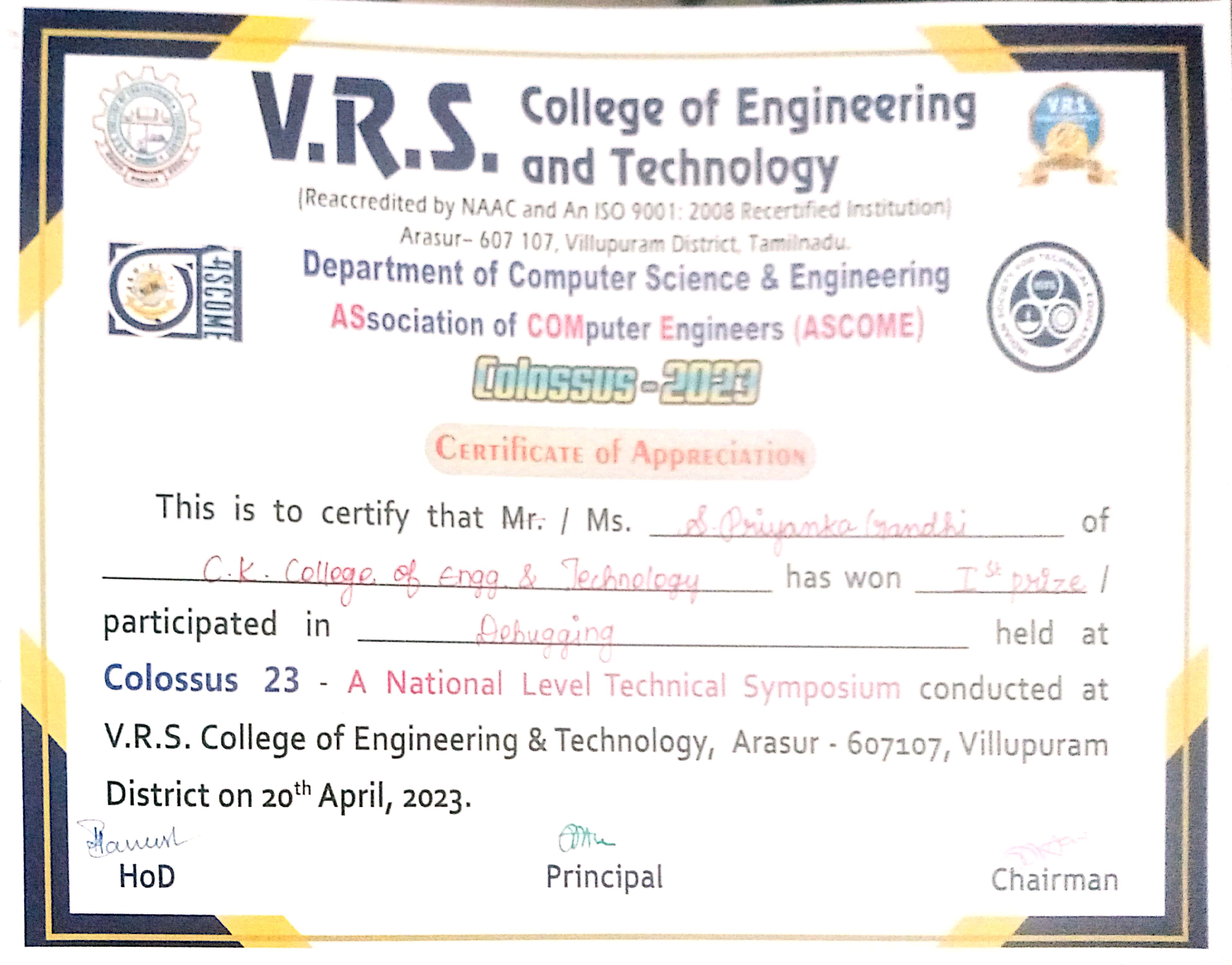 Certificate 4